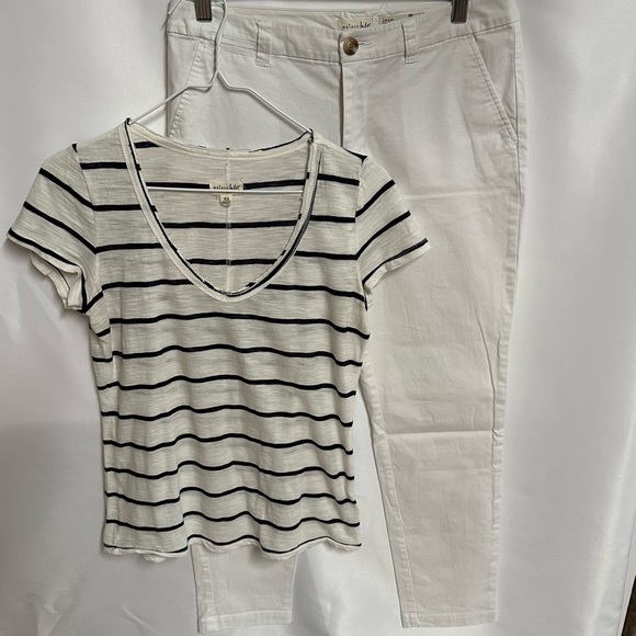 Maison Jules Chino Pants - Weekend Casual, Size 4 - Picture 2 of 7